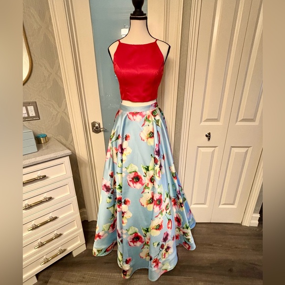 Jovani 2 Piece Gown - Picture 1 of 3